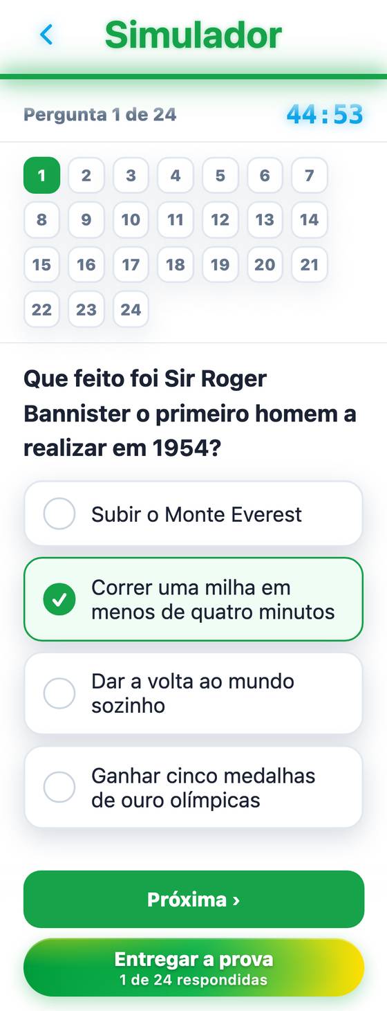 Simulado do Life in the UK
