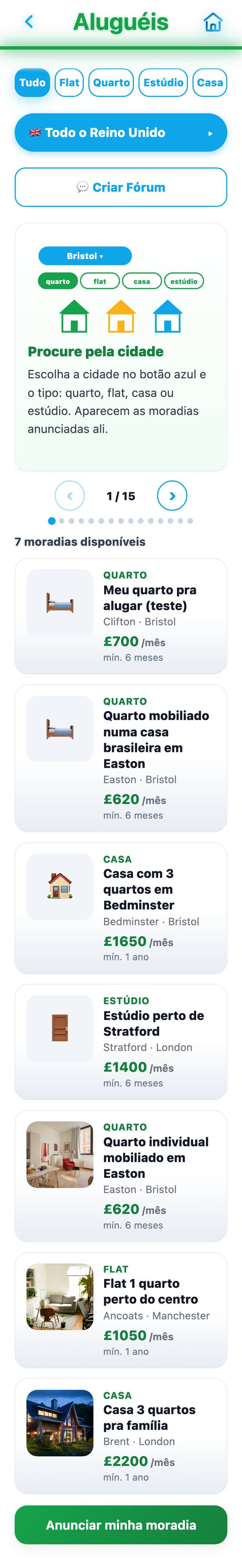 Aluguéis